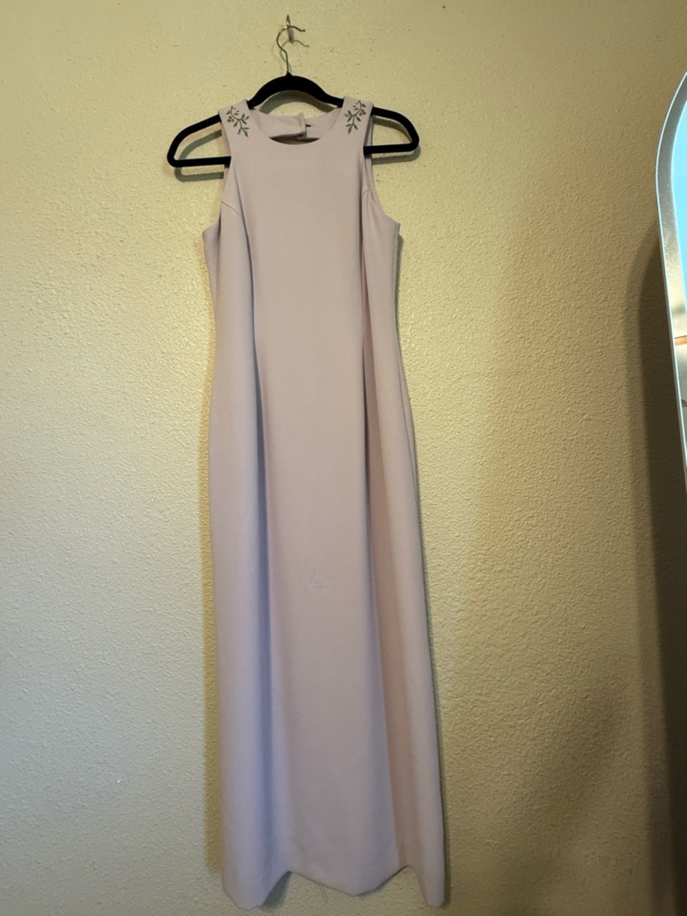 Adrianna Papell Lavender Sleeveless Maxi Dress - Picture 3 of 7